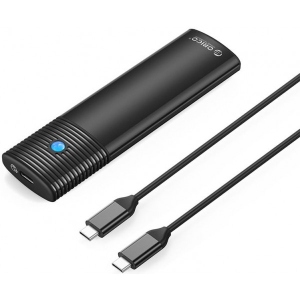 Зовнішній карман Orico SSD USB3.2 Gen2 USB-C M.2 NVMe/NGFF(SATA) (HC380503)