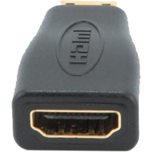 Перехідник HDMI Cablexpert HDMI - miniHDMI M/F Black (A-HDMI-FC)