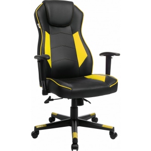 Крісло для геймерів GT Racer X-2564 Black/Yellow