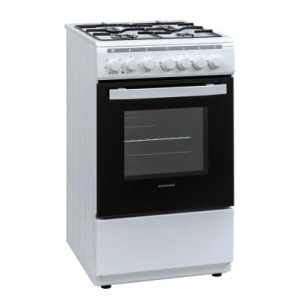 Плита газова Heinner HFSC-V60LITGC-WH
