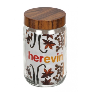 Ємність для сипучих Herevin Woody 0.66 л (231367-000)