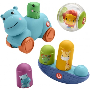 Ігровий набір для малюка Fisher-Price Подарунковий "Веселі рухи" 9 міс.+ (HFJ94)