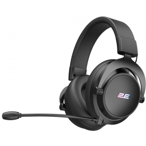 порівняти ціни на Гарнітура бездротова ігрова 2E Gaming HG360 RGB WL 7.1 Black (2E-HG360BK-WL)