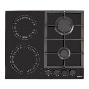 Варильна поверхня газова Ventolux HG622 B9G CS I (BK)
