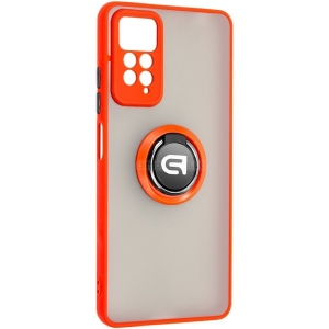 Чохол для смартфону Armorstandart Frosted Matte Ring for Xiaomi Redmi Note 12 Pro 4G Red (ARM68385)
