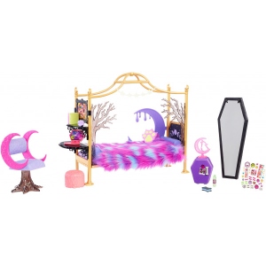 Меблі і будиночки для колекційної ляльки Monster High "Моторошна кімната Клодін" (HHK64)