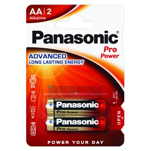 Батарейка тип AA Panasonic PRO POWER AA BLI 2 ALKALINE