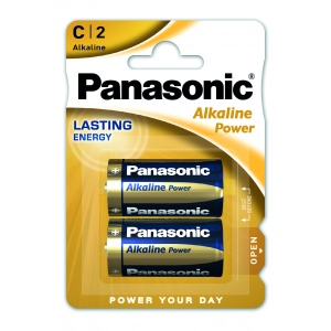 Батарейка тип C (LR-14) Panasonic ALKALINE POWER C BLI 2 (LR14REB/2BP)