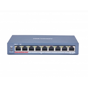 Коммутатор локальної мережі (Switch) Hikvision DS-3E0109P-E(C)