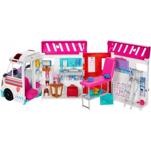 Транспорт для колекційної ляльки Barbie "Рятувальний центр" (HKT79)