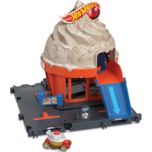 Ігровий набір Hot Wheels Пригоди в магазині морозива (HKX38)