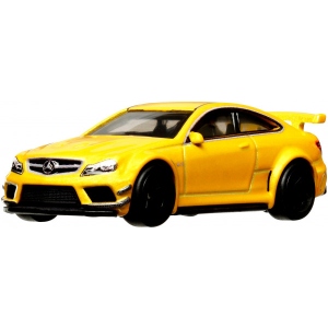 Колекційна машинка Hot Wheels 12 Mercedes-Benz C63 AMG Coupe Black Series серії "Преміальні автівки"  (GJT68/HKF23)