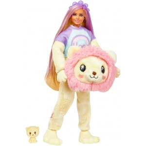 Лялька Barbie "Cutie Reveal" серії "М'які та пухнасті" – левеня (HKR06)