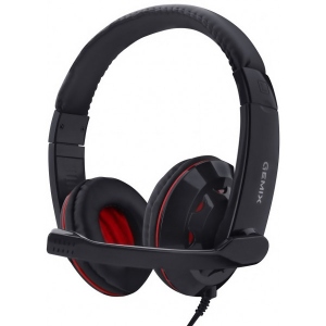 Гарнітура дротова Gemix HP-220MV Black