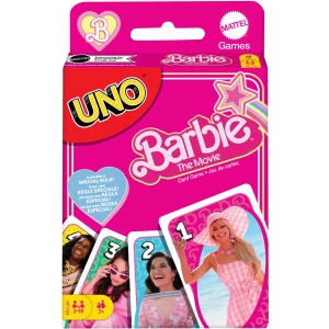 Настільна гра розважальна (8 +) Mattel games UNO "Barbie у кіно" (HPY59)