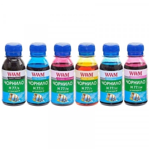 купити Чорнило WWM HP 177/85 6х100 г B/C/M/Y/LC/LM (H77SET-6)