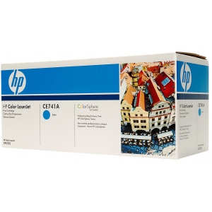 Картриджі для лазерних принтерів HP CLJ CP5220 series cyan (CE741A)