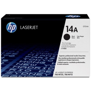 Картриджі для лазерних принтерів HP LJ 14A M712dn/M712xh (CF214A)