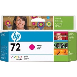 Картриджі для струменевих принтерів HP No.72 DJ T610/T1100/T790 magenta, 130 ml (C9372A)
