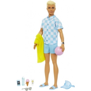 Лялька Barbie Кен "Пляжна прогулянка"  (HPL74)