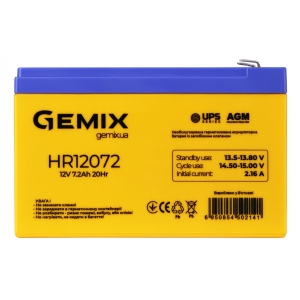 Акумулятор для ДБЖ Gemix HR12072