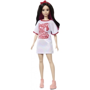 Лялька Barbie "Модниця" в блискучій сукні-футболці (HRH12)