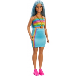 Лялька Barbie "Модниця" в спортивному костюмі топ-спідниця (HRH16)