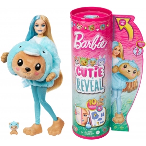 Лялька Barbie "Cutie Reveal" серії "Чудове комбо" – ведмежа в костюмі дельфіна (HRK25)