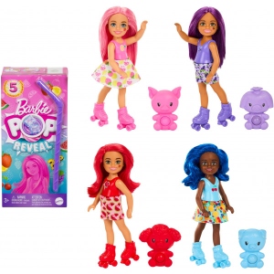 Лялька Barbie Челсі та друзі "Pop Reveal" серії "Соковиті фрукти" (в ас.) (HRK58) порівняти ціни
