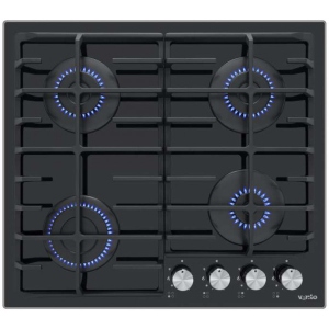 Варильна поверхня газова Ventolux HG640-TA3G CS (BK)