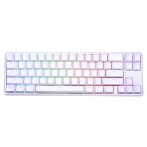 Клавіатура бездротова ігрова Hator Skyfall HEX ENG Gateron Clear (HTK-667) White