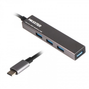 Хаб USB Maxxter HU3C-4P-02 офіційний магазин