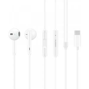 Уцінка - Навушники вкладиші дротові Huawei CM33 White #