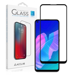 Захисне скло для смартфону ACCLAB Full Glue for Huawei P40 Lite E 25в1 Black (1283126499296)