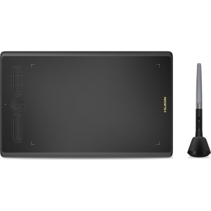 Графічний планшет Huion H610X Black+рукавиця