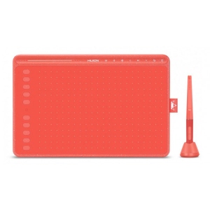 Графічний планшет Huion HS611 Coral Red
