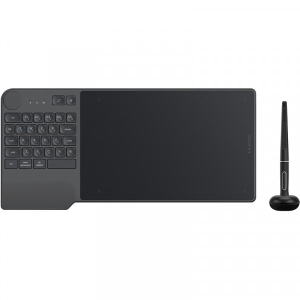 Графічний планшет Huion Inspiroy Keydial (KD200)+рукавиця