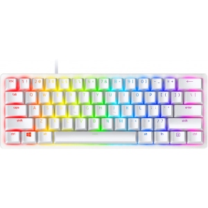 Клавіатура дротова ігрова Razer Huntsman Mini Mercury Red Switch RU (RZ03-03392200-R3R1)