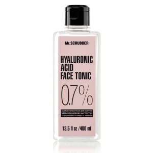 Тонік для обличчя Mr.Scrubber З гіалурон.кислотою Hyaluronic Acid Face Tonic 0,7%, 400мл