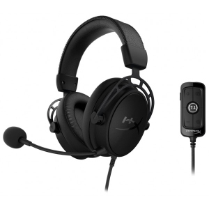 Гарнітура дротова ігрова HyperX Cloud Alpha S Blackout (HX-HSCAS-BK/WW)