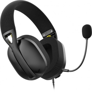 Гарнітура дротова ігрова Hator Hyperpunk 2 Black (HTA-815)