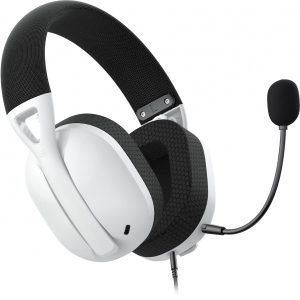 купити Гарнітура дротова ігрова Hator Hyperpunk 2 USB 7.1 Black/White (HTA-846)