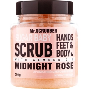 Скраб для тіла Mr.Scrubber Цукровий Sugar Baby Midnight Rose 300гр