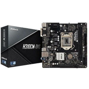 Материнська плата ASRock Intel s1151 H310 2DDR4 DVI/VGA mATX (H310CM-DVS)