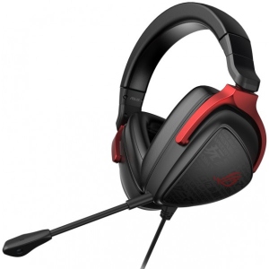 Гарнітура дротова ігрова Asus ROG Delta S Core 3.5 мм Black/Red (90YH03JC-B1UA00) Київ