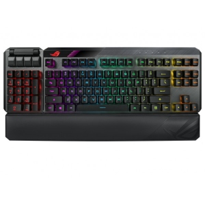 Клавіатура бездротова ігрова Asus ROG CLAYMORE II RD RGB USB/WL EN Black (90MP01W0-BKUA01)