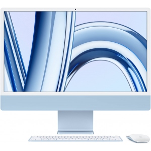 Комп'ютер-моноблок Apple iMac 24'' A2873 M3 Retina 4.5K 10-Core GPU 512GB Blue (MQRR3)