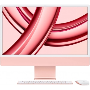 Комп'ютер-моноблок Apple iMac 24'' A2873 M3 Retina 4.5K 10-Core GPU 512GB Pink (MQRU3)