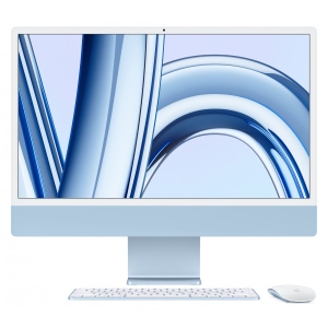 Комп'ютер-моноблок Apple iMac 24'' A2874 M3 Retina 4.5K 8-Core GPU 256GB Blue (MQRC3)