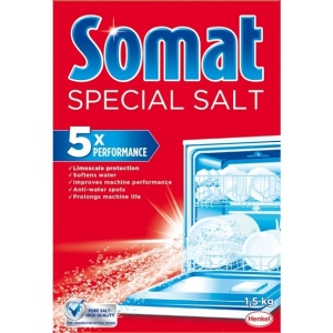 Уцінка - Сіль для посудомийної машини Somat 1,5 кг (9000100147293) ##